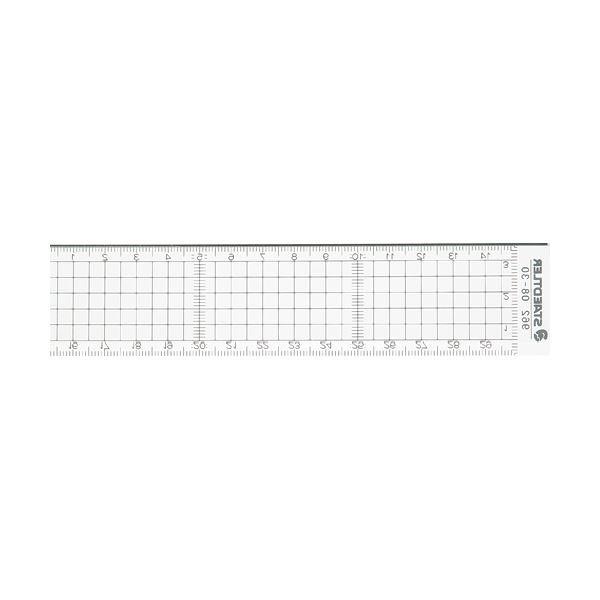 （まとめ）ステッドラー カッティング用方眼定規30cm 962 08-30 1個〔×10セット〕