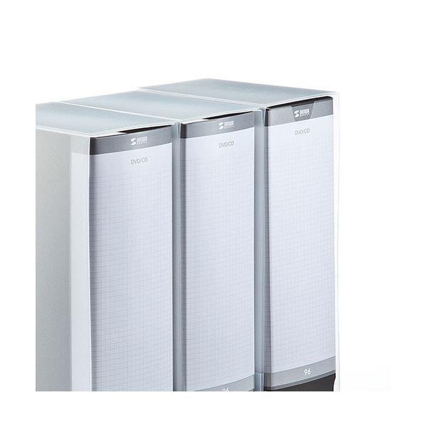 （まとめ）サンワサプライDVD・CDファイルケース 96枚収納 ブラック FCD-FL96BK 1個〔×5セット〕_2