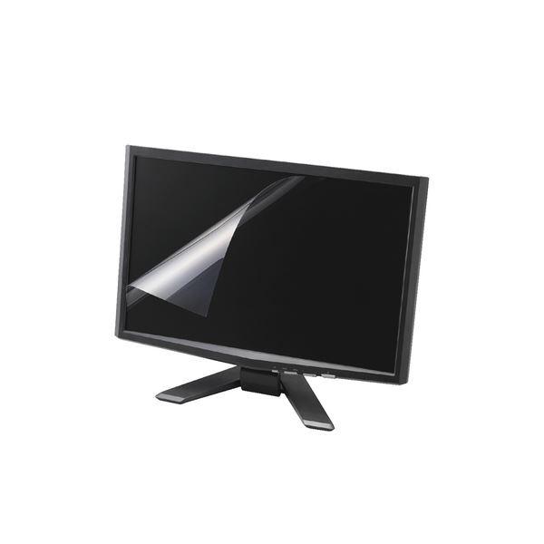 (まとめ）エレコムブルーライトカット液晶保護フィルム 自己吸着タイプ 24.0インチワイド用 EF-FL24WBL 1枚〔×3セット〕