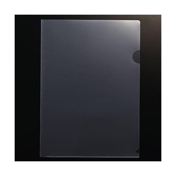 (まとめ）TANOSEE クリアホルダーエコノミータイプ A4 厚さ0.15mm 1セット(600枚:100枚×6パック)〔×3セット〕の画像