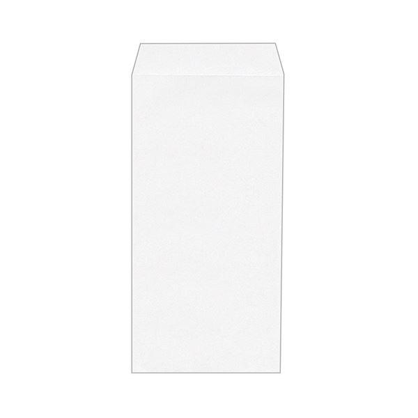 (まとめ) ハート 透けない封筒 ケントワンタッチテープ付 長3 80g／m2 〒枠なし XEP244 1セット（500枚：100枚×5パック） 〔×5セット〕