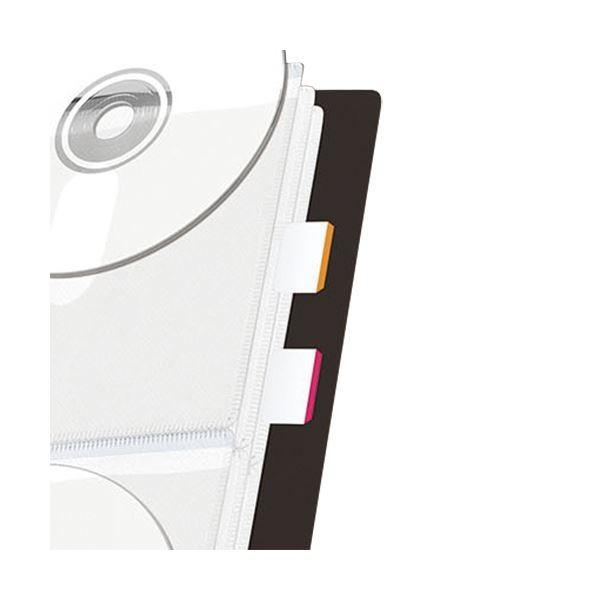 (まとめ) エレコム DVD／CD用ディスクファイル 96枚収納 ブラック CCD-FS96BK 1個 〔×10セット〕_1