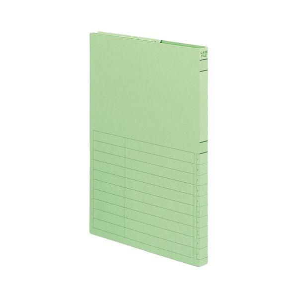 (まとめ) コクヨ 入れもの整理保存用具-FS A4タテ背幅17粍 緑 A4-950G 1仕かける(5冊) 〔×10仕かける〕
