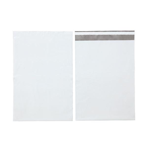 (まとめ) 今村紙工 ビニール宅配袋 大320×430+50mm PE-TL 1パック（100枚） 〔×10セット〕