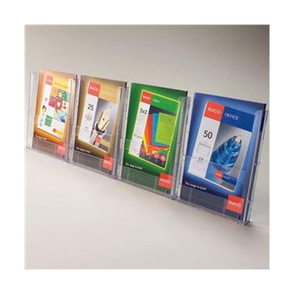 (まとめ) TANOSEE カタログケース 連結式 A4 1セット（3個） 〔×10セット〕の画像