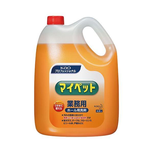 (まとめ) 花王 マイペット 業務用 4.5L 1本 〔×10セット〕