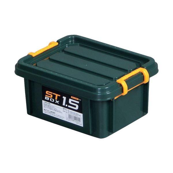 (まとめ) アステージ STボックス DKグリーン#1.5 ST-1.5DGL 1個 〔×30セット〕