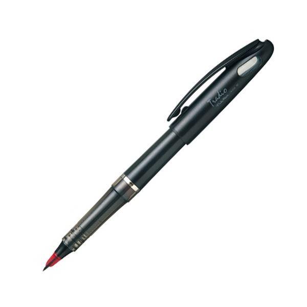 (まとめ) ぺんてる トラディオ・プラマン 赤TRJ50-B 1本 〔×30セット〕