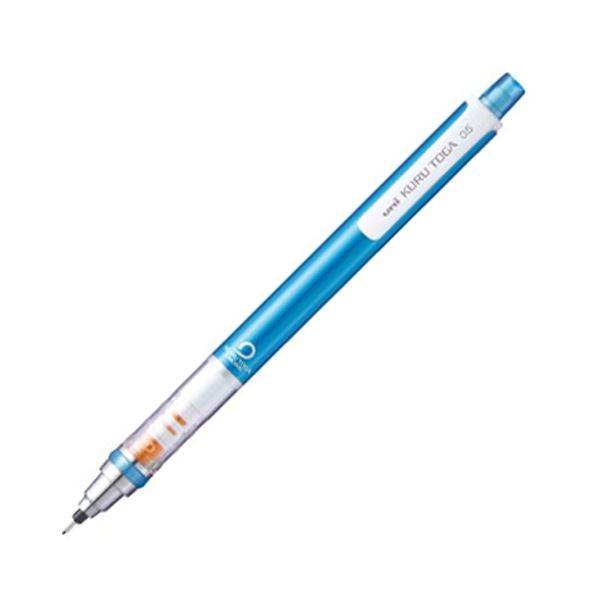 (まとめ) 三菱鉛筆 シャープ SHARPペンシル クルトガ スタンダードモデル 0.5mm (軸色 ブルー) M54501P.33 1本 〔×30セット〕