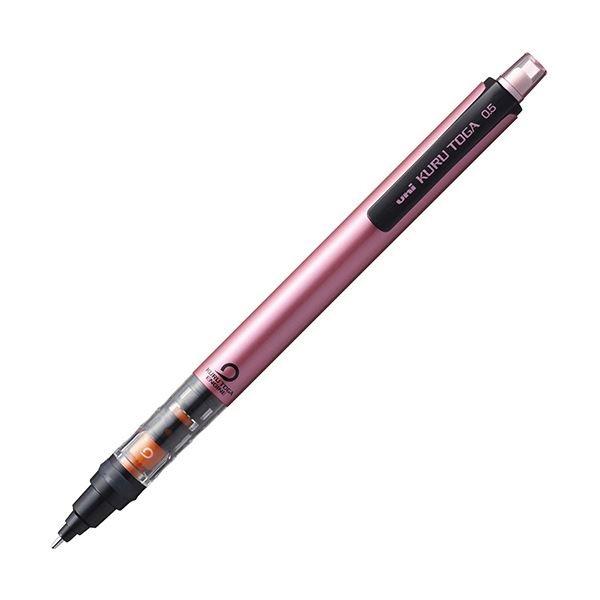 (まとめ) 三菱鉛筆 シャープペンシル クルトガパイプスライドモデル 0.5mm （軸色 ピンク） M54521P.13 1本 〔×30セット〕