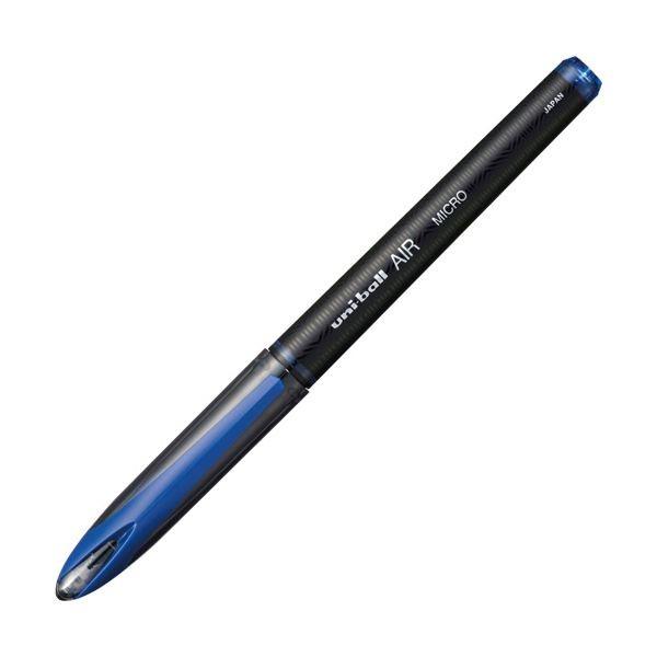 (まとめ) 三菱鉛筆 水性ボールペン ユニボールエア0.5mm 青 UBA20105.33 1本 〔×50セット〕