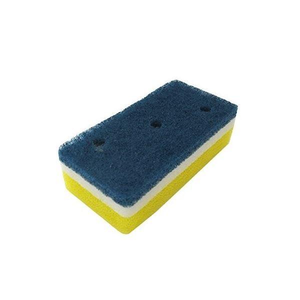 (まとめ) ナイロンスポンジ/キッチンスポンジ 〔3層構造〕 抗菌 キッチン用品 『泡キュット』 〔240個セット〕