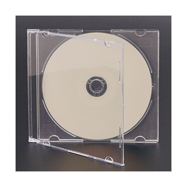 （まとめ）ハイディスク CD/DVDケース 1枚収納 5mmスリムケース クリア ML-CD05S50PCR 1パック（50枚）〔×5セット〕