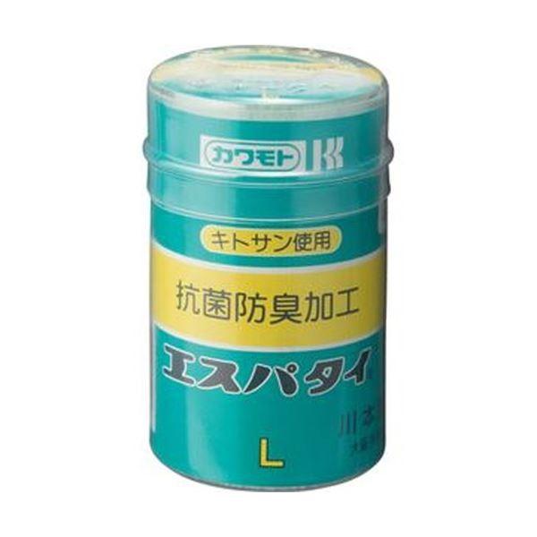 （まとめ）カワモト 抗菌エスパタイ L 6.5cm×4m 1巻〔×50セット〕