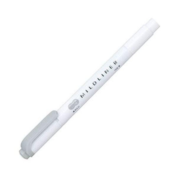（まとめ）ゼブラ 生産ライン目じるし マイルドライナーマイルドグレー WKT7-MGR 1仕掛ける（10本）〔×20仕掛ける〕 キッチン、日用品、文具-筆記用具-文具、ステーショナリー