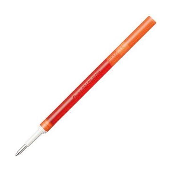 （まとめ）ぺんてる ゲルインキボールペン ノック式エナージェル インフリー 替芯 0.7mm オレンジ XLR7TL-F 1セット（10本）〔×20セット〕