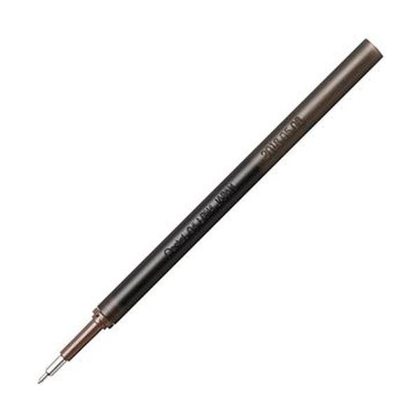 （まとめ）ぺんてる ゲルインキボールペン ノック式エナージェル インフリー 替芯 0.4mm ブラック XLRN4TL-A 1セット（10本）〔×20セット〕