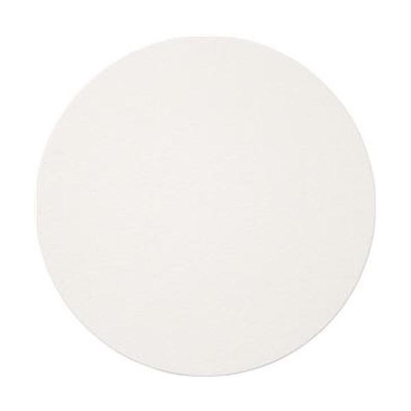 （まとめ）TANOSEE ペーパーコースター無地（丸）厚さ0.5mm 1パック（200枚）〔×20セット〕