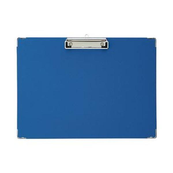 （まとめ）TANOSEE 用箋挟 A5ヨコ ブルー 1セット（20枚）〔×3セット〕