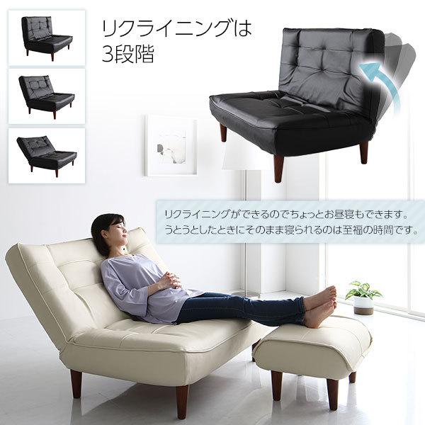 ハイバックソファー 2人掛け タスク生地 グレー 脚部 ブラウン ソファ