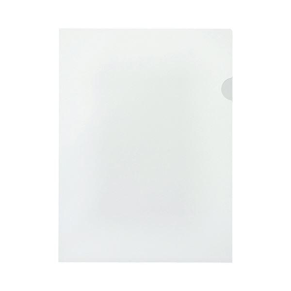 代引き手数料無料 （まとめ）TANOSEE 紙製ホルダー A4 白 1パック（100枚） 〔×3セット〕 クリアファイル