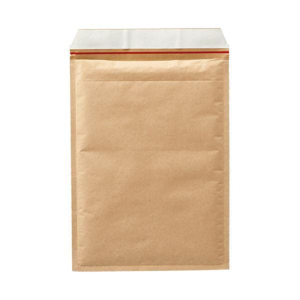 （まとめ）TANOSEE クッション封筒 A4用 内寸235×330mm 茶 1ケース（100枚） 〔×3セット〕