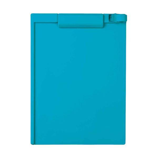 （まとめ）セキセイ クリップボード A4タテ スカイブルー SSS-3056P-SB 1セット（10枚） 〔×3セット〕