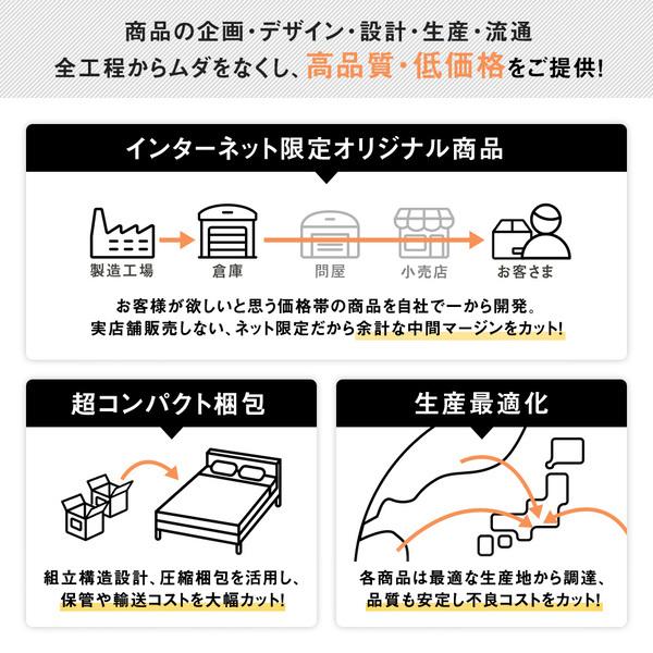 日本直営 ベッド セミシングル ポケットコイルマットレス付き グレージュ ロータイプ 低床 照明付き 棚付き コンセント付き すのこ 木製