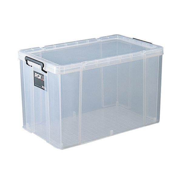 ブランド登録なし - 天馬 ロックス740-3L 幅44×奥ふかさ74×高さ43珊 読みやすい 1仕掛ける(2個) 収納ケース-プラケース、押入れ収納-家具、インテリア