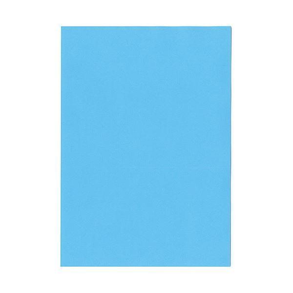 北越コーポレーション 紀州の色上質 A3 T目 超厚口 ブルー 1箱(400枚：100枚×4冊)