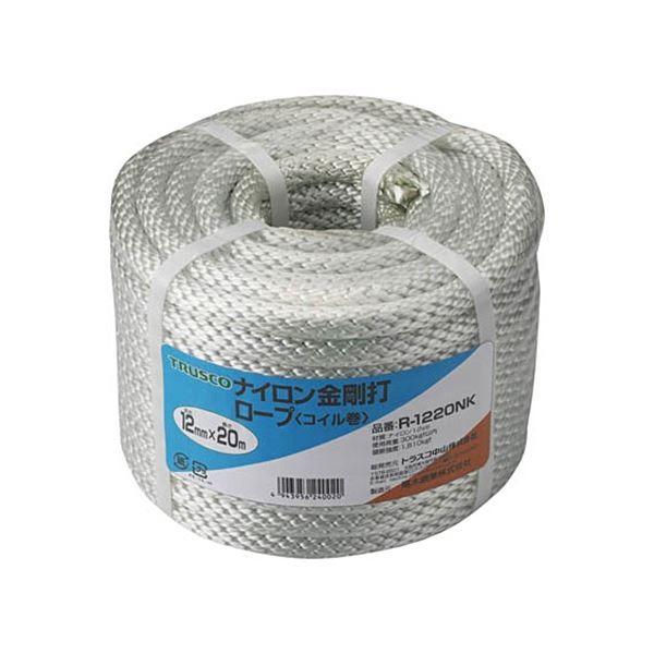 TRUSCO ナイロン金剛石打縄索 12mm×20m 捲線巻 R-1220NK 1巻