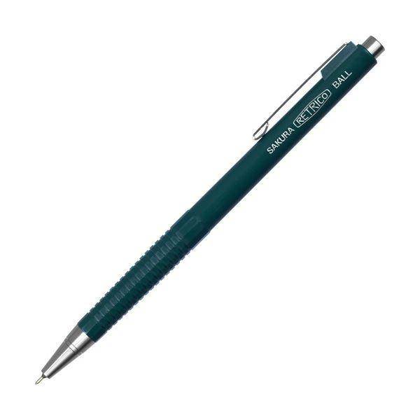 (まとめ) 桜クレパス 油性ボールペン レトリコボール 0.4粍 ディープグリーン NOB304R#31 1本 〔×30仕掛ける〕 文具、ステーショナリー-万年筆