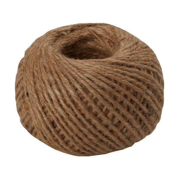 (まとめ) TRUSCO 梱包用麻ひも 3mm×100m TARP3-100 1巻 〔×20セット〕