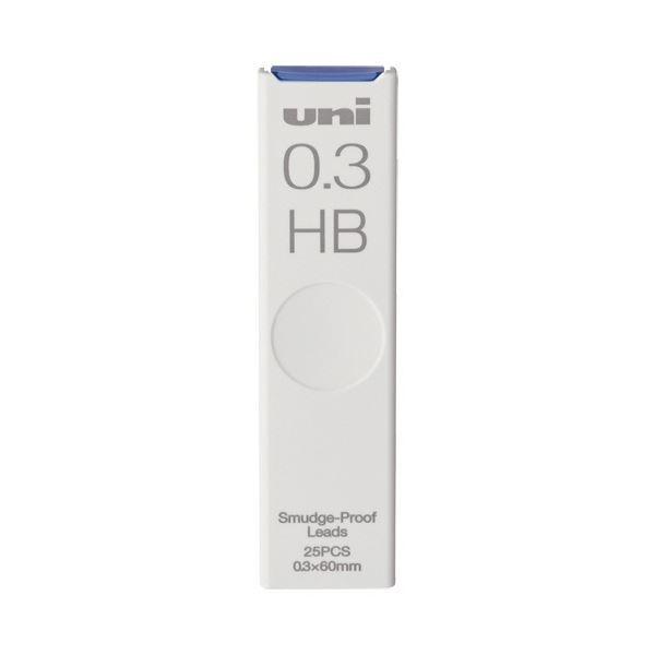 (まとめ) 三菱鉛筆 シャープ替芯 ユニ 0.3mm HB ULS0325HB 1個(25本) 〔×50セット〕