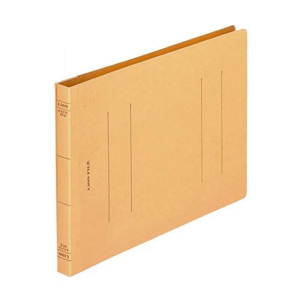 (まとめ) ライオン事務器 フラットファイル(環境)樹脂押え具 A5ヨコ 150枚収容 背幅18mm 黄 A-537KA5E 1セット(10冊) 〔×10セット〕