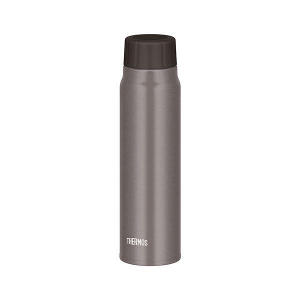 ブランド登録なし - 〔3個仕かける〕 THERMOS(サーモス) 保冷炭酸飲み料壜 500ml しろがね色 FJK-500