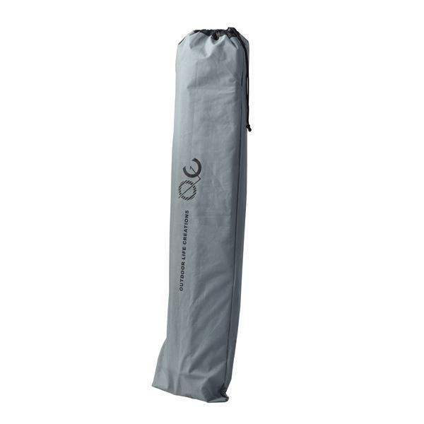 折りたたみベッド 寝具 約幅190×奥行72.5×高さ43cm グレー 