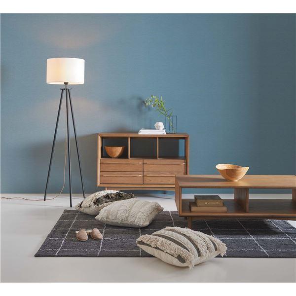 スタンドライト ライト 照明 器具 約幅50×奥行46×高さ151cm ブラック 金属 スチール アルミ 電球付(LHB-91) お客様組立品 リビング ダイニング 黒 送料無料 スタンドライト 照明器具 約幅50×奥行46×高さ151cm ブラック スチール