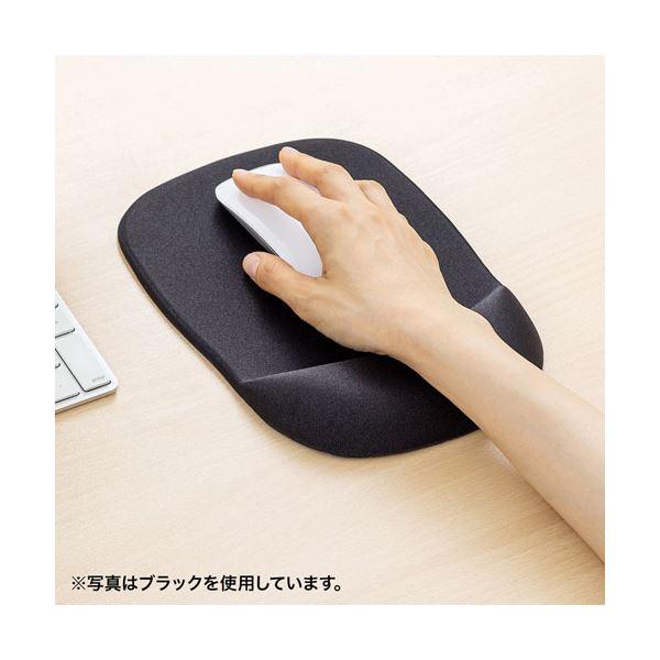 〔5個セット〕 サンワサプライ 低反発リストレスト付きマウスパッド(ブルー) MPD-MU1NBL2X5_4