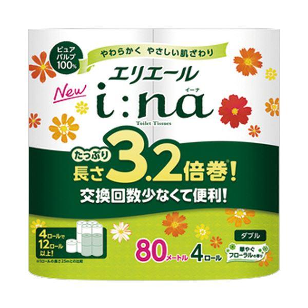 大王製紙 エリエールi：na（イーナ）トイレットティシュー 3.2倍巻 