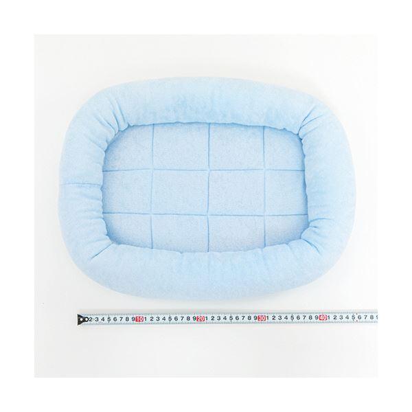 (まとめ）ペットプロジャパン Homeyタオルマット S 青 1個〔×5セット〕の画像