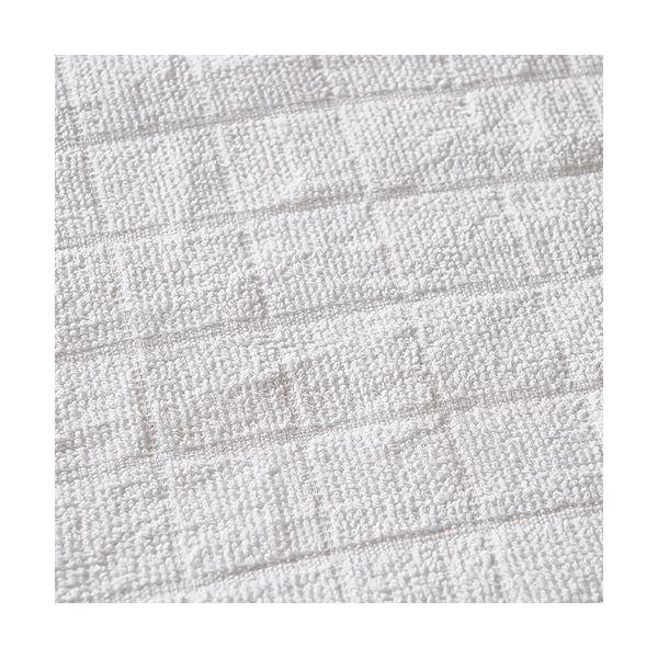 TANOSEE薄手 おしぼりタオル ホワイト 1セット（500枚：50枚×10パック）の画像