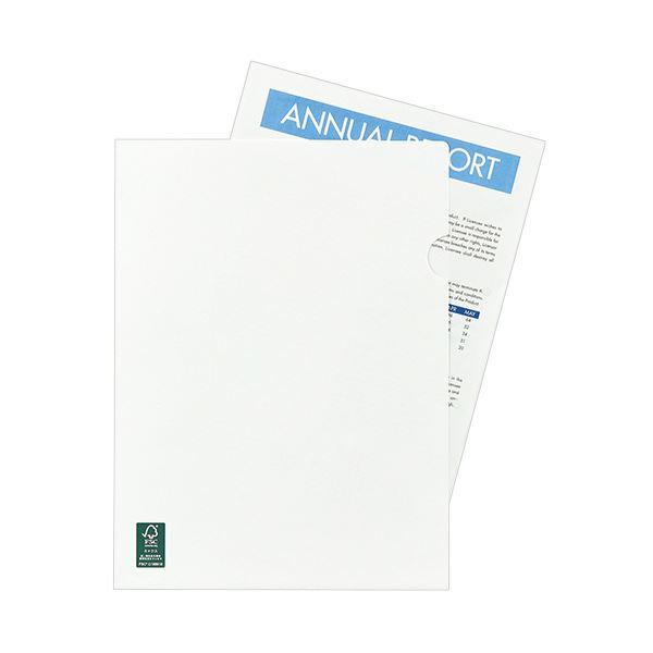 TANOSEEペーパーホルダー（FSC認証） A4 白 1セット（500枚：100枚×5パック）_1