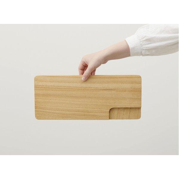 桐 カッティングプレート 角 木製 天然木 日本製 kirisai 調理器具 キッチン用品 キッチングッズ 皿 まな板_3