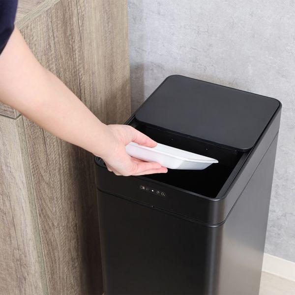 除菌消臭センサーダストボックス 45L BK ブラック_3