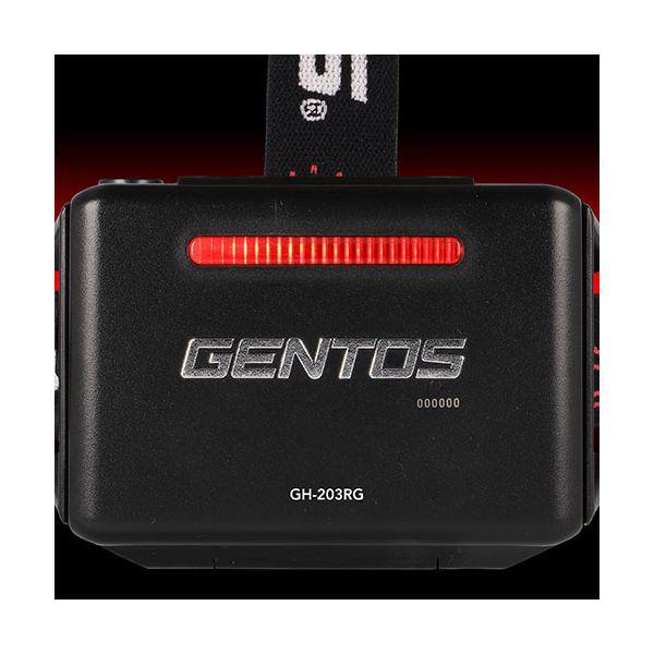 GENTOS Gつづき物 前照灯 5年言いはなつ 110〜700lm 申し受ける池 ／ 蓄電池兼用 耐塵・耐水（IP66標準尺度）＆2m落っこちる耐久 GH-203RG