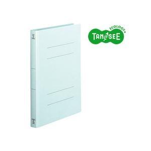 （まとめ）TANOSEE フラットファイル バインダー 2穴 〔厚とじW〕A4タテ 250枚収容 青 10冊入×20パック