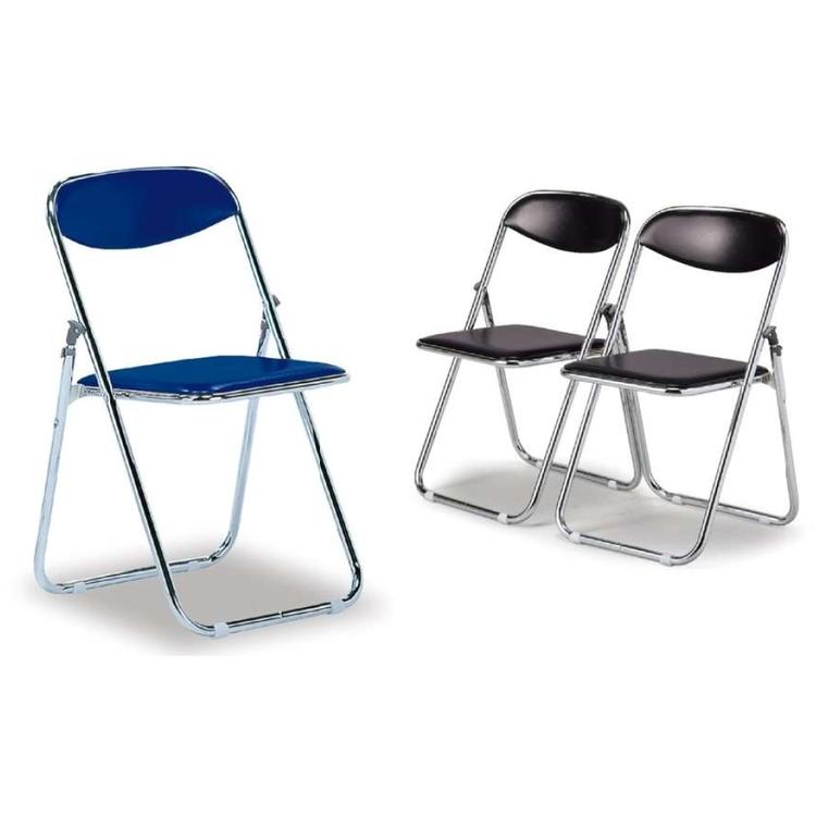 折りたたみチェア CF107-CX 6脚セット スチール脚・メッキ SANKEI