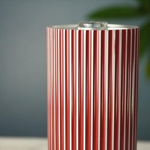 花瓶 一輪挿し KISHU+ Lサイズ 高さ 20cm おしゃれ 漆器 金属 花立て 花台 朱 黒 白 オシャレ 伝統工芸の画像