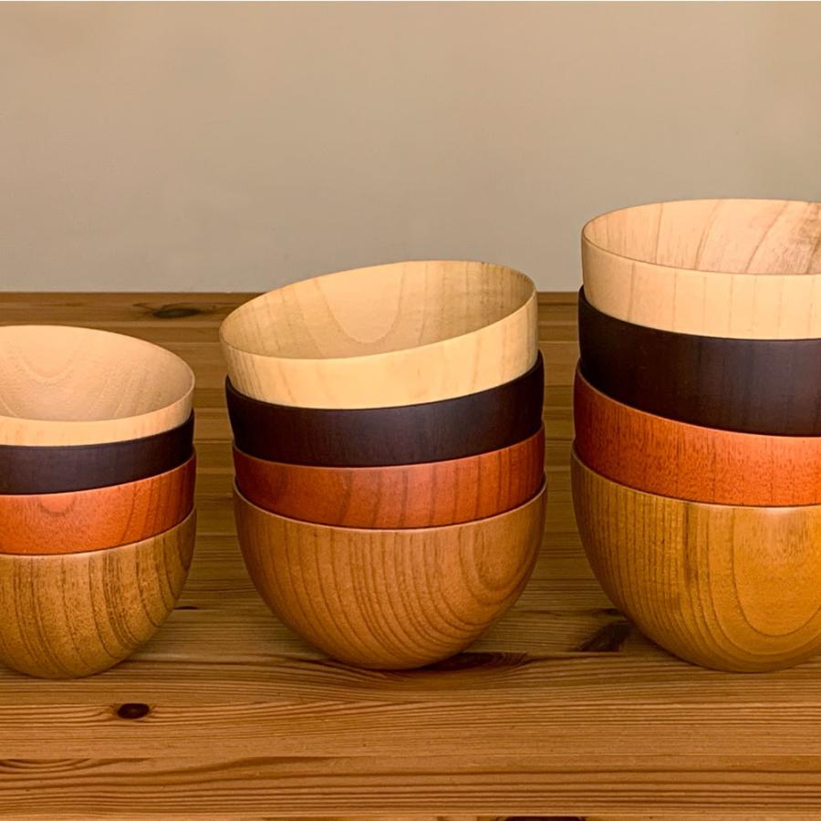 選べる4色】ボール 木製 うるしボール ボウル 小 漆 お椀 レストラン